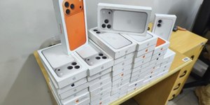PRF apreende R$ 480 mil em iPhones na BR-153
