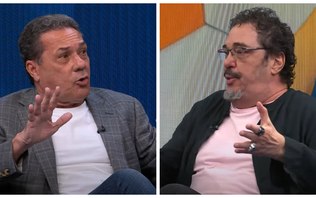 Treta! Casagrande e Luxemburgo discutem ao vivo; assista