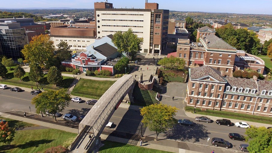 Campus da Rensselaer Polytechnic Institute, na cidade de Troy, em Nova York