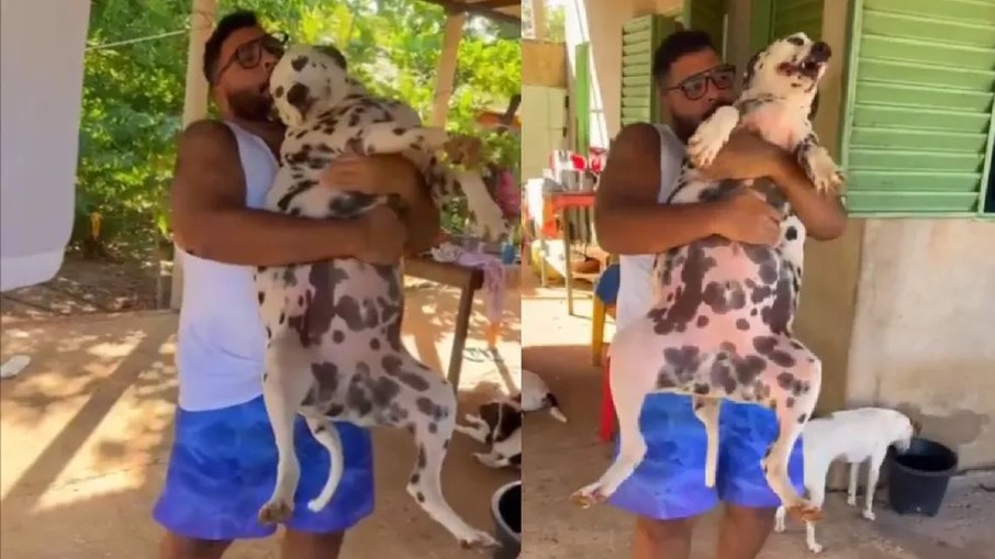 Paulo Vieira rebate críticas após publicar foto com cachorro