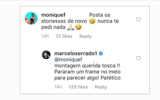 Resposta de Marcelo Serrado