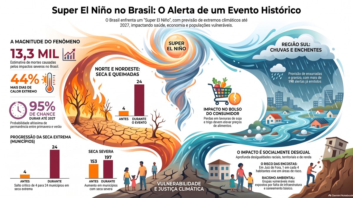 Impactos do Super El Niño