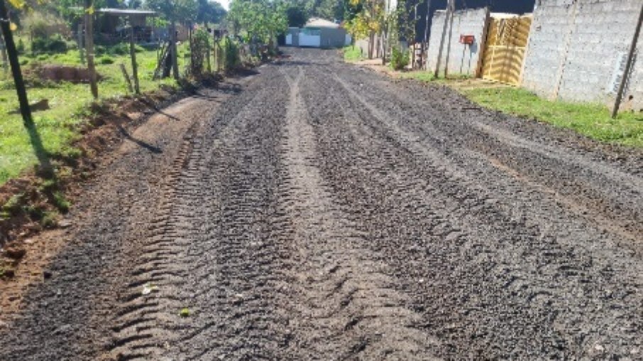 Material será utilizado na recuperação de vias municipais da cidade