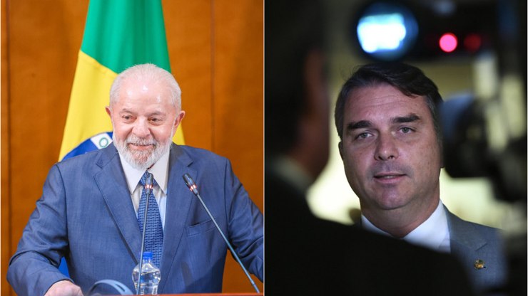 Pesquisas indicam Lula com o dobro dos votos de Flávio Bolsonaro
