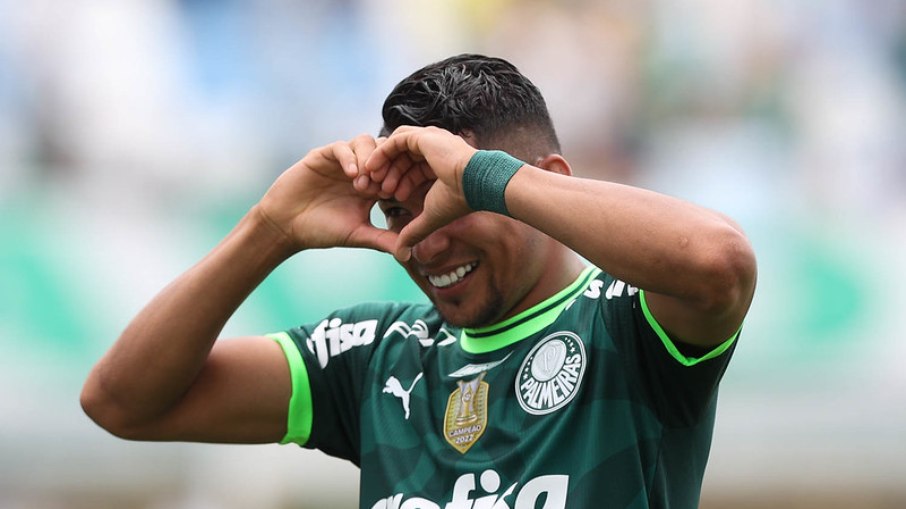 Rony anotou o tento do Palmeiras na vitória contra o Água Santa