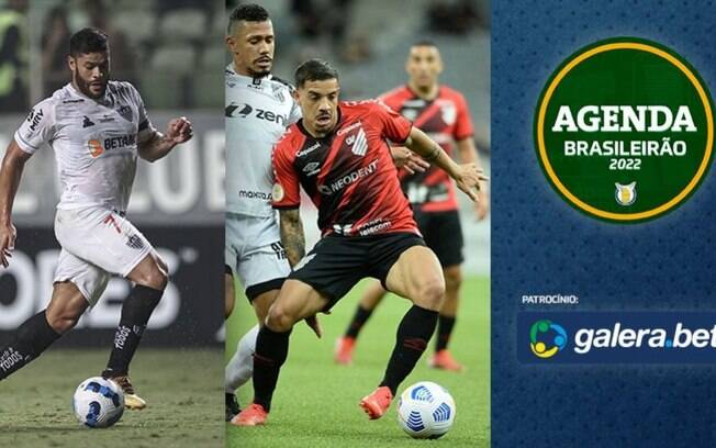 Atlético-MG x América-MG, Athletico x Ceará... Saiba onde assistir aos jogos de sábado do Brasileirão