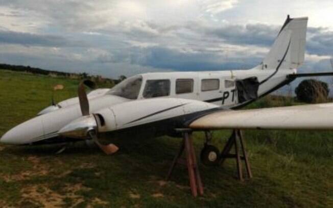Avião fez pouso forçado em Canarana, Mato Grosso