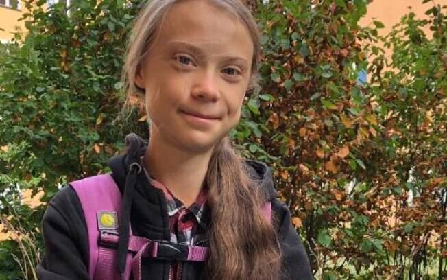 Greta Thunberg voltou às aulas na Suécia