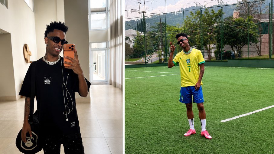 Gabriel Damaceno é sósia profissional de Vini Jr.