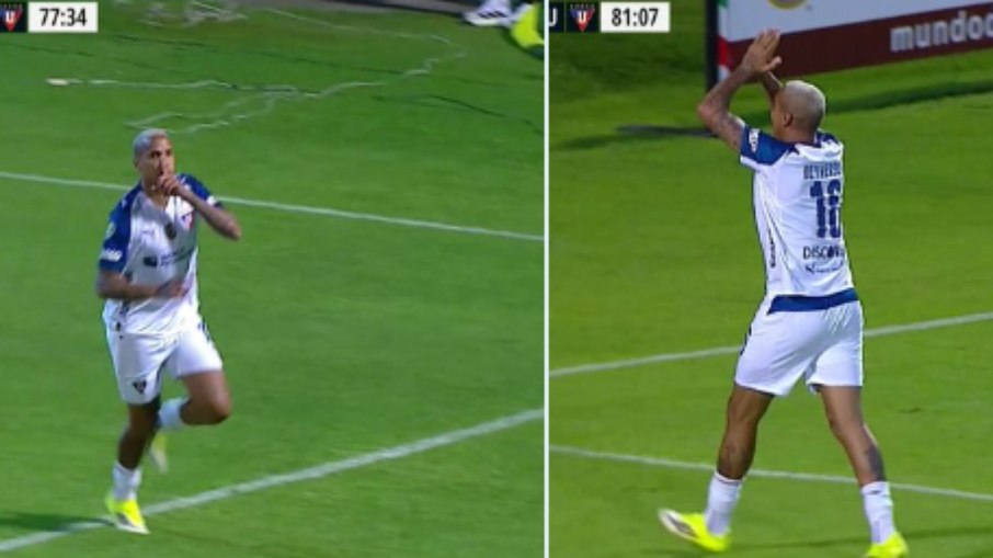 Deyverson pede desculpas após mandar torcida calar a boca