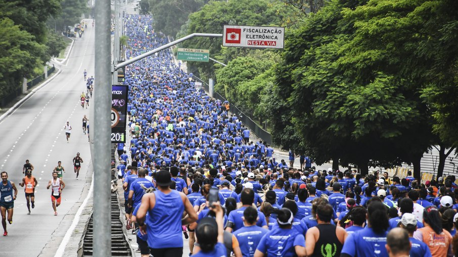 O Instituto também promove corridas de rua com até 18 mil participantes