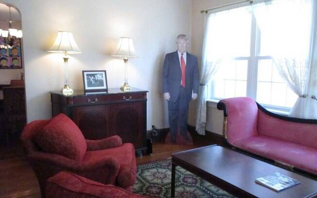 Donald Trump viveu nesta mesma casa, em Nova York, desde os quatro anos de idade; agora, ela está aberta a locatários