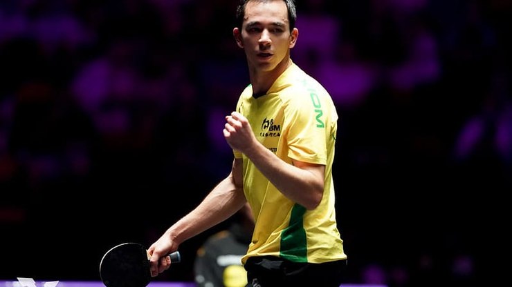 WTT Champions: Hugo Calderano vence e vai às semis em Macau