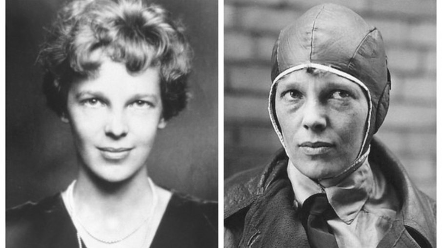 Amelia Earhart, pioneira da aviação que desapareceu em 1937