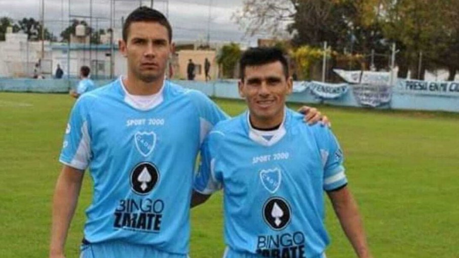 Martínez quando defendia o Defensores Unidos nas divisões inferiores Martínez quando defendia o Defensores Unidos nas divisões inferiores