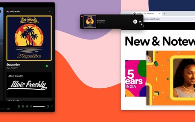 Spotify lança miniplayer flutuante para assinantes no PC