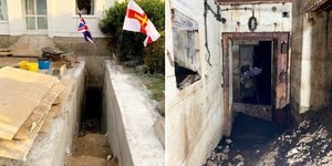 Casal descobre bunker nazista da Segunda Guerra embaixo de casa