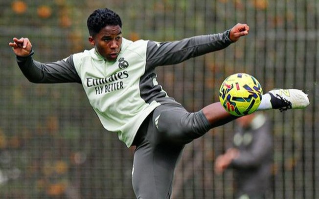 Endrick ainda não tem permanência garantida no Real Madrid para a próxima temporada Endrick ainda não tem permanência garantida no Real Madrid para a próxima temporada
