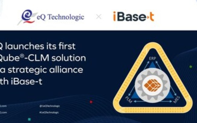 A eQ lança sua primeira solução CLM, com um Digital Thread que conecta o Solumina (MES) da iBase-t e o PTC Windchill (PLM)