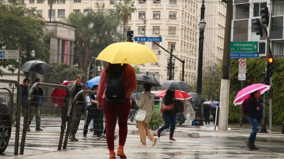 11 estados têm alerta de chuvas intensas no fim de semana