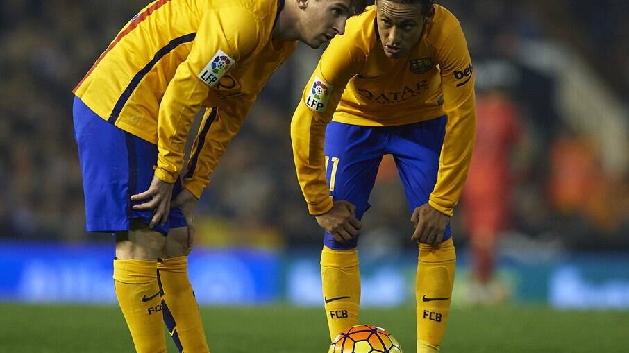 Messi e Neymar 