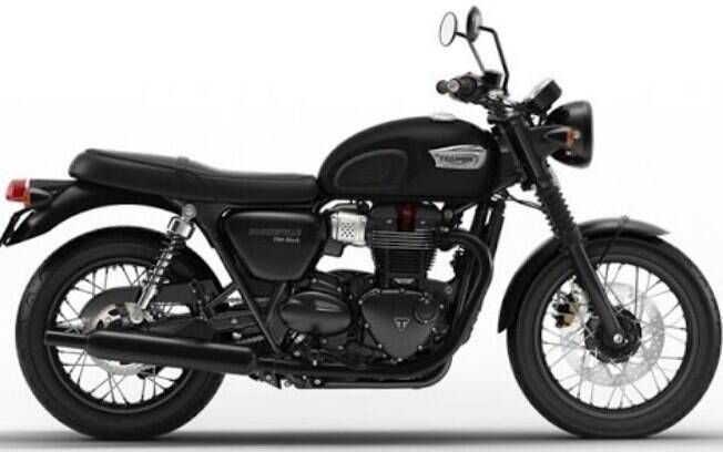 Triumph T100 Bonneville: a mais saudosista da marca britânica de motocicletas, que remete ao estilo dos anos 50