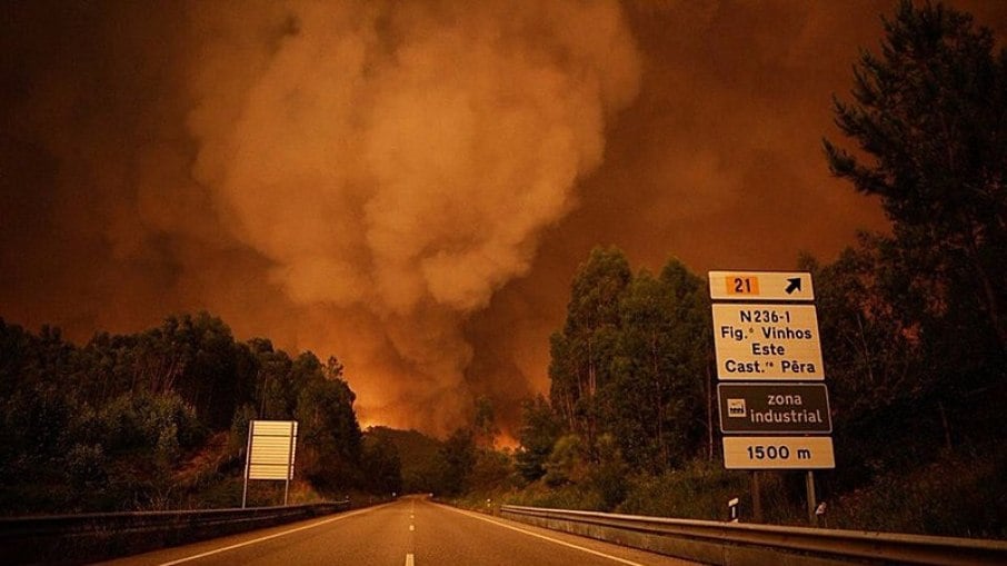 Incêndio em Portugal 