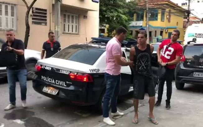 Igor Uriel Tron Pereira Lomba, de 28 anos, estava na quando foi detido por policiais