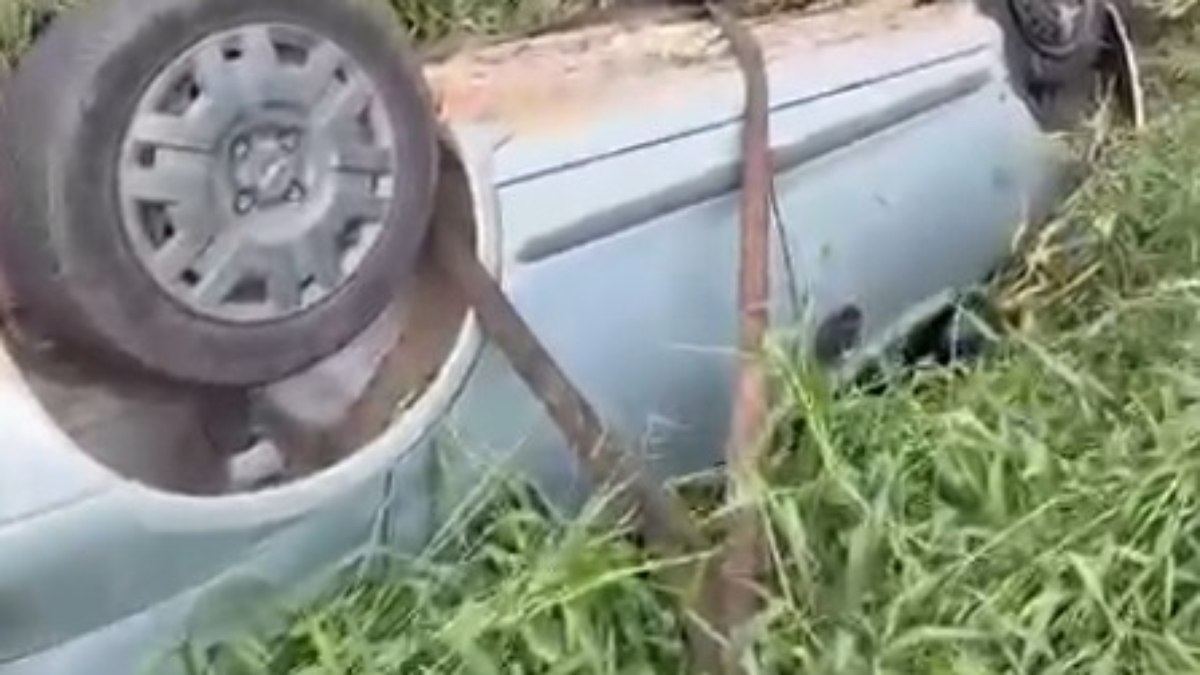 Homem provoca acidente com a filha e é preso na Via Dutra