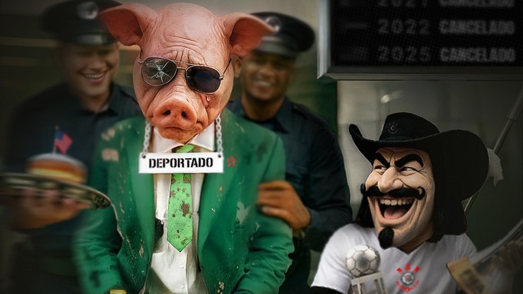 Deportado! Corinthians zoa Palmeiras por eliminação no Mundial