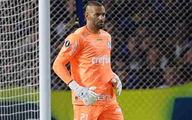 Weverton foi um dos grandes destaques do Palmeiras na Bombonera Weverton foi um dos grandes destaques do Palmeiras na Bombonera