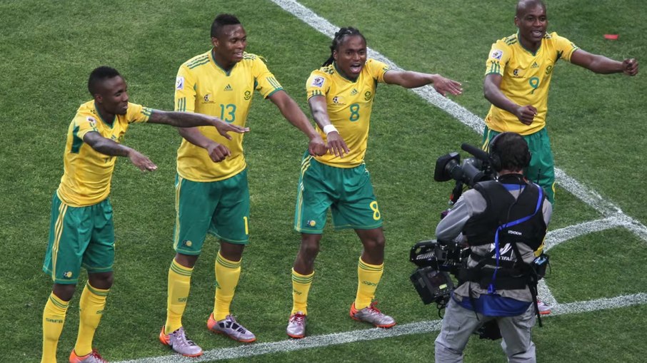 Apesar de empatar na estreia, a África do Sul viveu um momento histórico na última rodada da fase de grupos