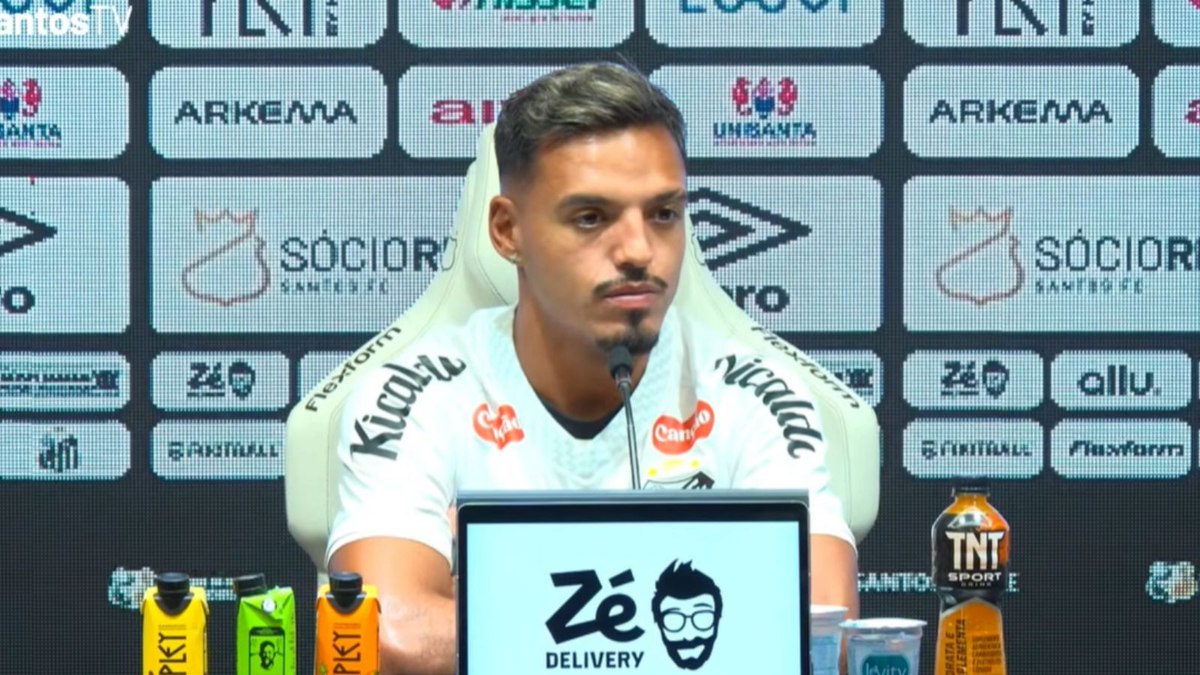 Gabriel Menino relembra infância santista e idolatria por Neymar