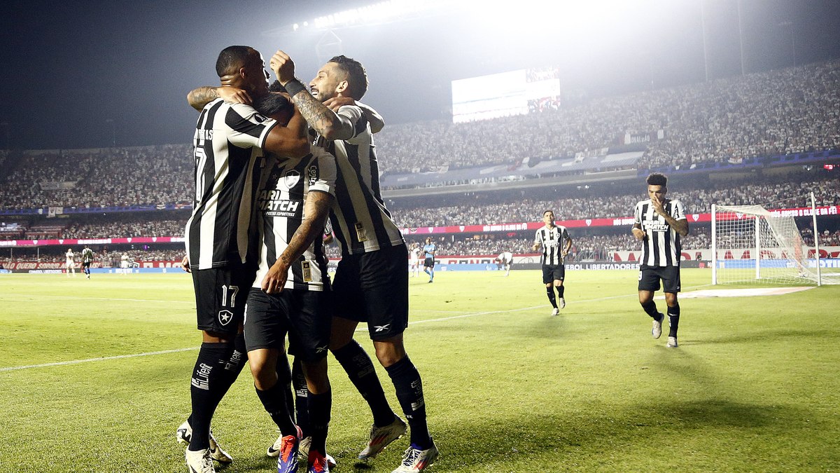 Botafogo eliminou o sâo Paulo nos pênaltis