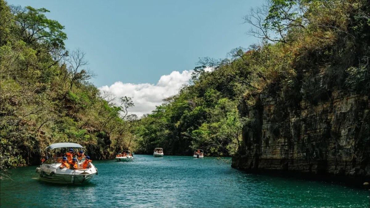 Cânion de Capitólio, em Minas Gerais