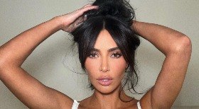 Kim Kardashian surge com visual novo para o MET Gala 2024
