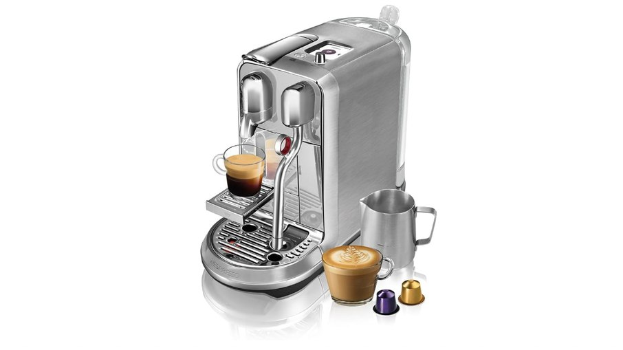 Nespresso Cafeteira Creatista Plus Metálica conta com vaporizador automático Nespresso Cafeteira Creatista Plus Metálica conta com vaporizador automático