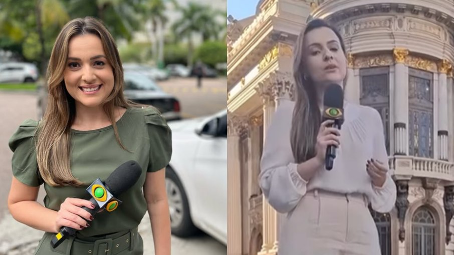 Amanda Martins chama atenção em reportagem Amanda Martins chama atenção em reportagem