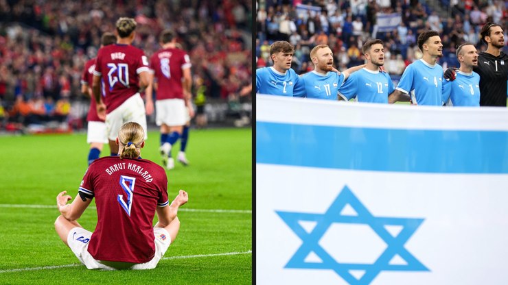 Ecos de Gaza: Noruega x Israel com tensão dentro e fora de campo