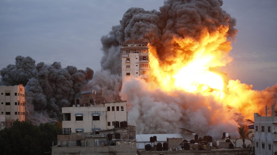 Explosão na Faixa de Gaza