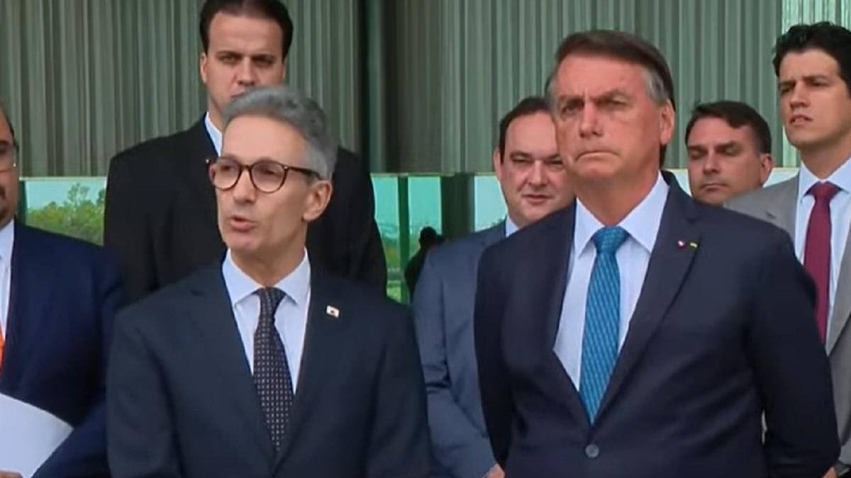 Zema confirma presença em ato de Bolsonaro