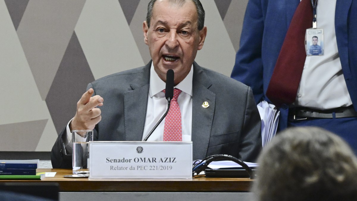 Relator da PEC na CCJ no Senado, Omar Aziz (PSD) Relator da PEC na CCJ no Senado, Omar Aziz (PSD)