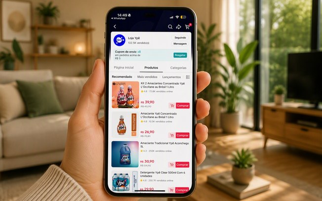 Ypê participa de Super Dia da Marca no TikTok Shop
