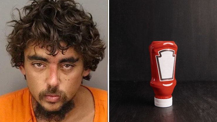 Ketchup vira arma e homem acaba preso em estação de ônibus