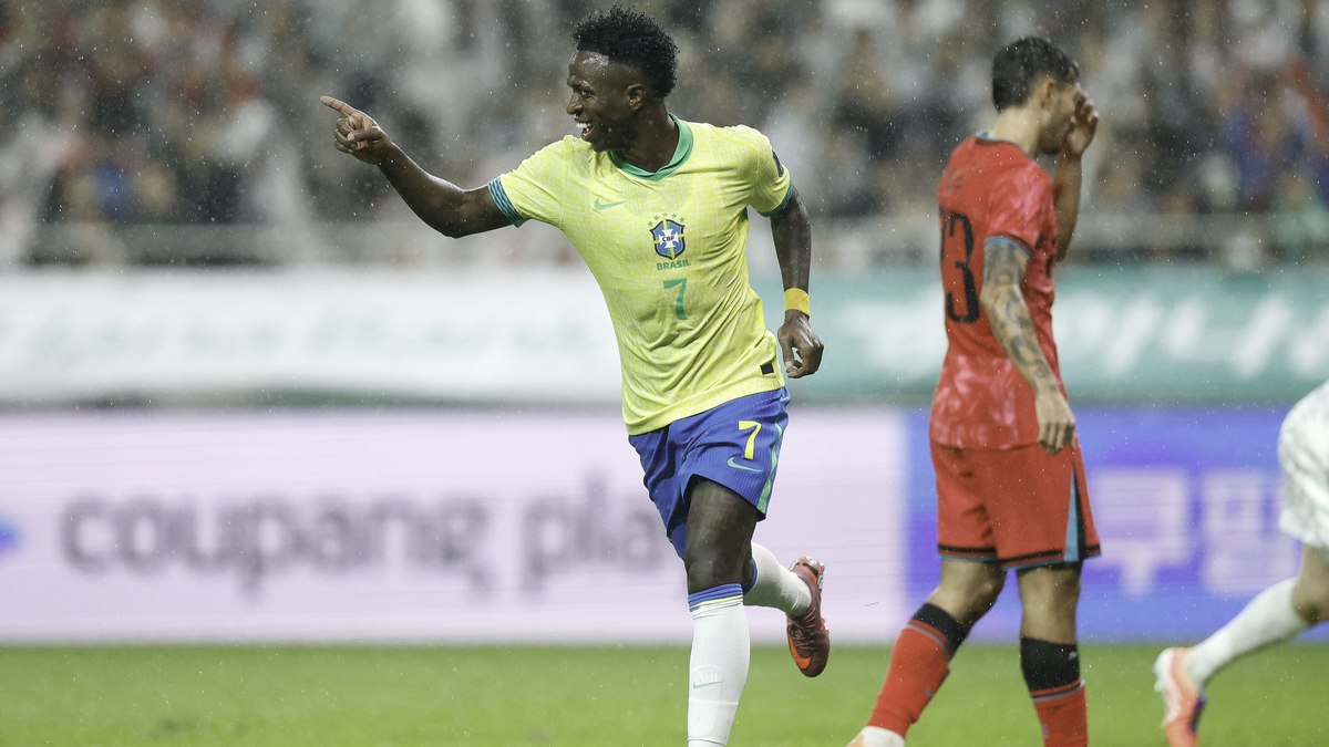 Virada de chave? Vinicius Júnior alcança feito inédito na Seleção Virada de chave? Vinicius Júnior alcança feito inédito na Seleção