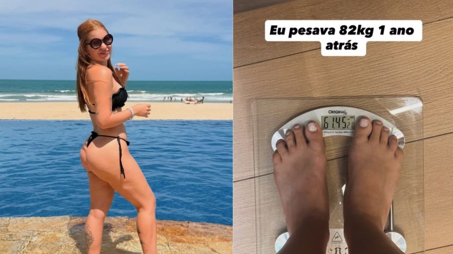 Viih Tube mostrou peso durante processo de emagrecimento Viih Tube mostrou peso durante processo de emagrecimento