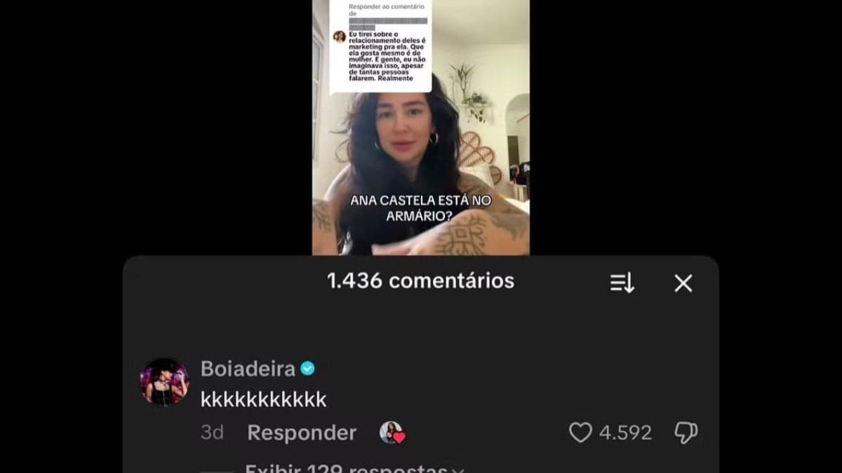 Cartomante diz que Ana Castela gosta de mulheres e cantora reage