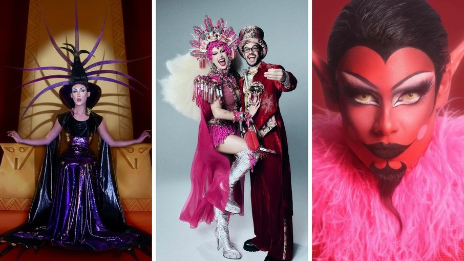 Famosos brilham em baile de Halloween com fantasias luxuosas; veja fotos