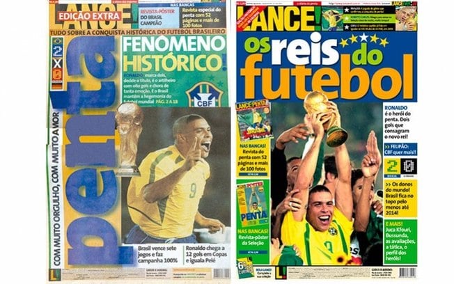 20 anos do Penta: os bastidores da cobertura do LANCE! no último título da Seleção Brasileira