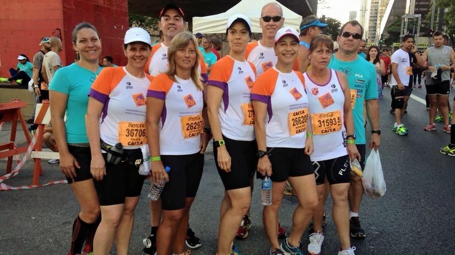 Frederico Sattelmayer Junior na primeira São Silvestre